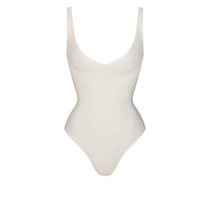 SKIMS Body Unlined Plunge Thong Bodysuit 🤍
